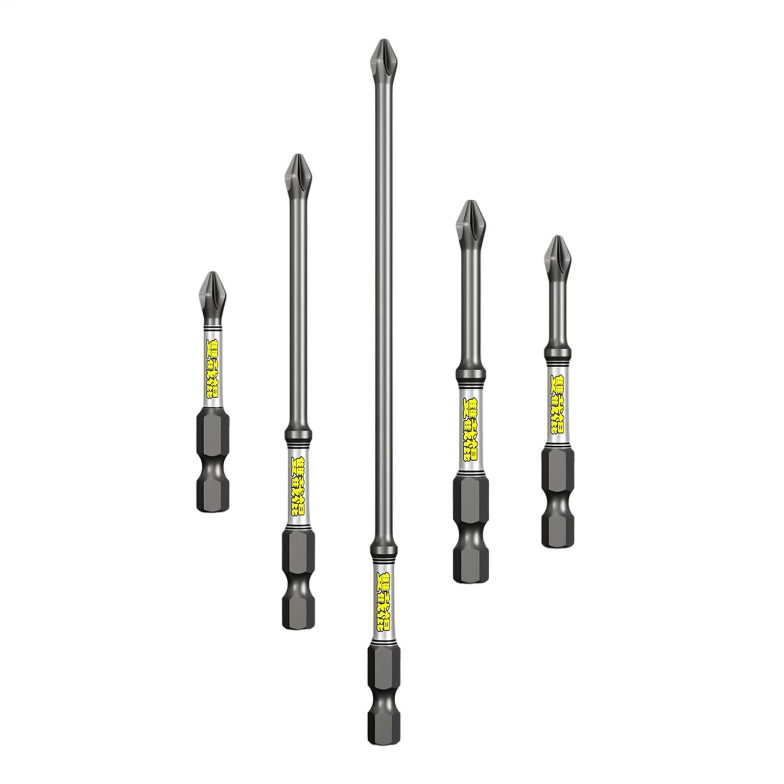 Tools In The Workshop - Drill Screwdriver Bit Set 5-Piece Heavy