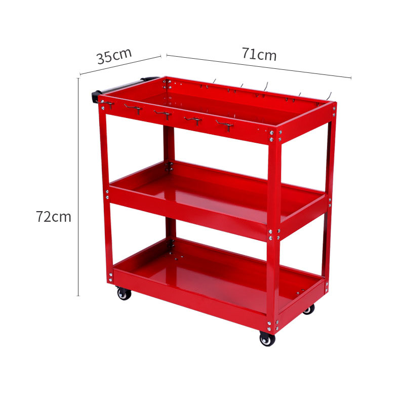 3 Tier Rolling Tool Cart Heavy - Workshop Tools Trolley 评论和价格