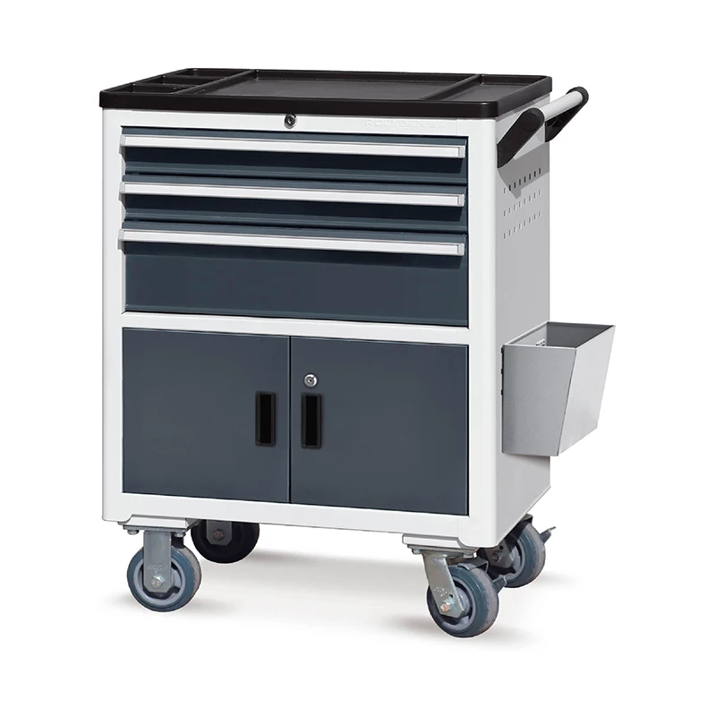 3 Drawers Double Door Mobile S - Workshop Tools Trolley 评论和价格