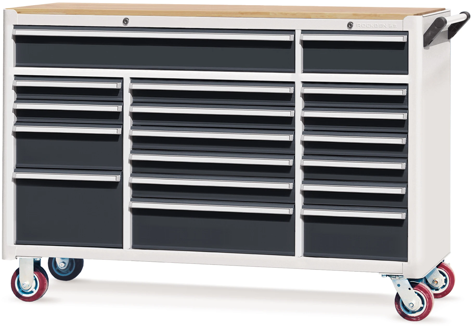 3 Drawers Double Door Mobile S - Workshop Tools Trolley 评论和价格