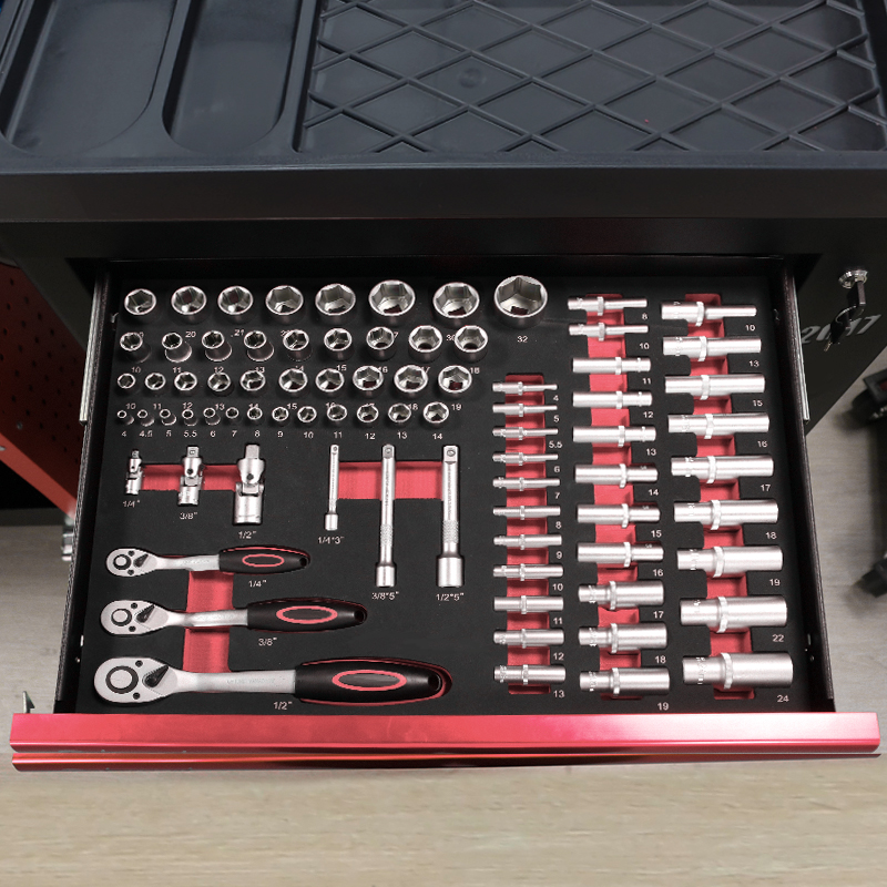 7 Drawer Tool Trolley With 273 - Workshop Tools Car 评论和价格
