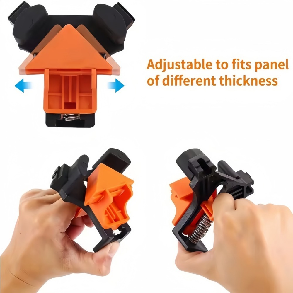4pcs 90° Right Angle Clamp Fix - Angle Clamp 90 评论和价格
