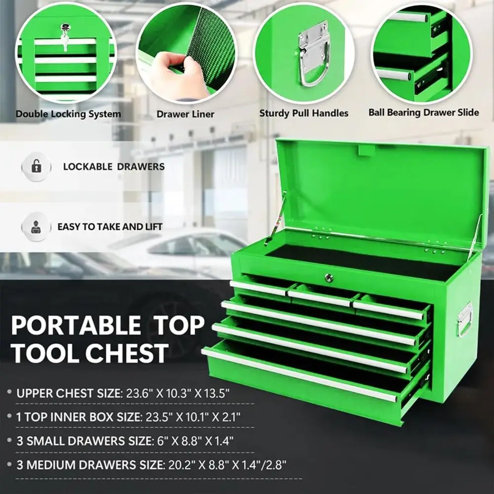 Portable 8 Drawer Rolling Tool - Workshop Use Tools 评论和价格