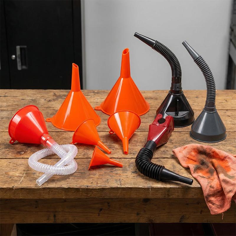 Car Plastic Funnel Set 8 Piece - Workshop Tools Car 评论和价格
