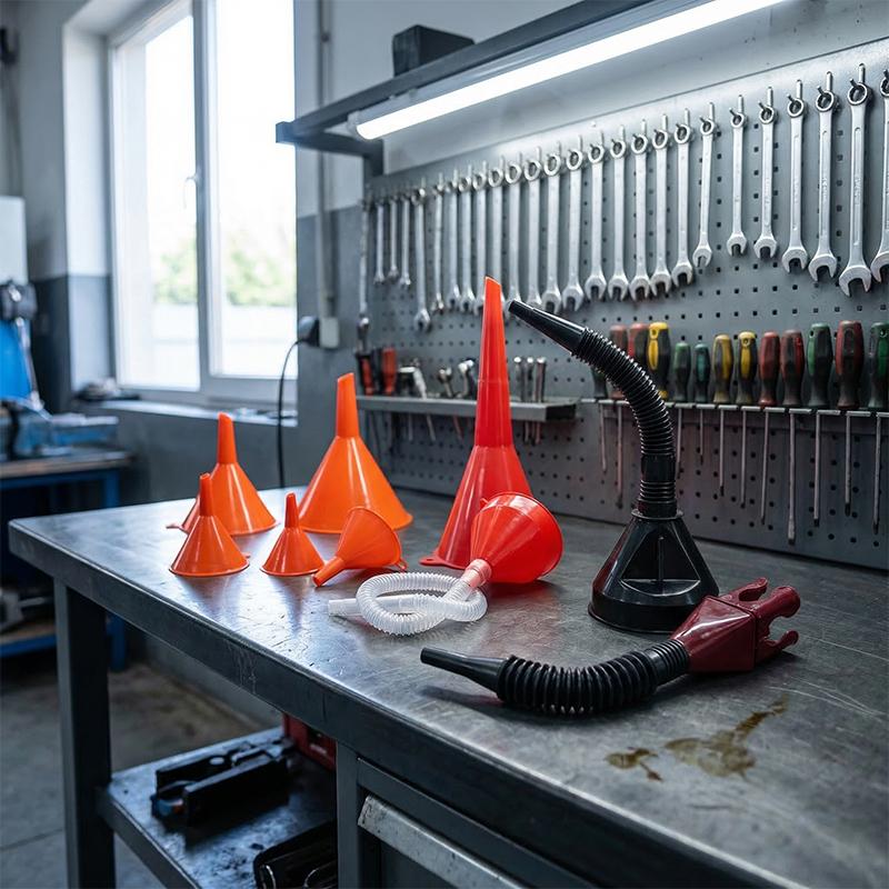 Car Plastic Funnel Set 8 Piece - Workshop Tools Car 评论和价格