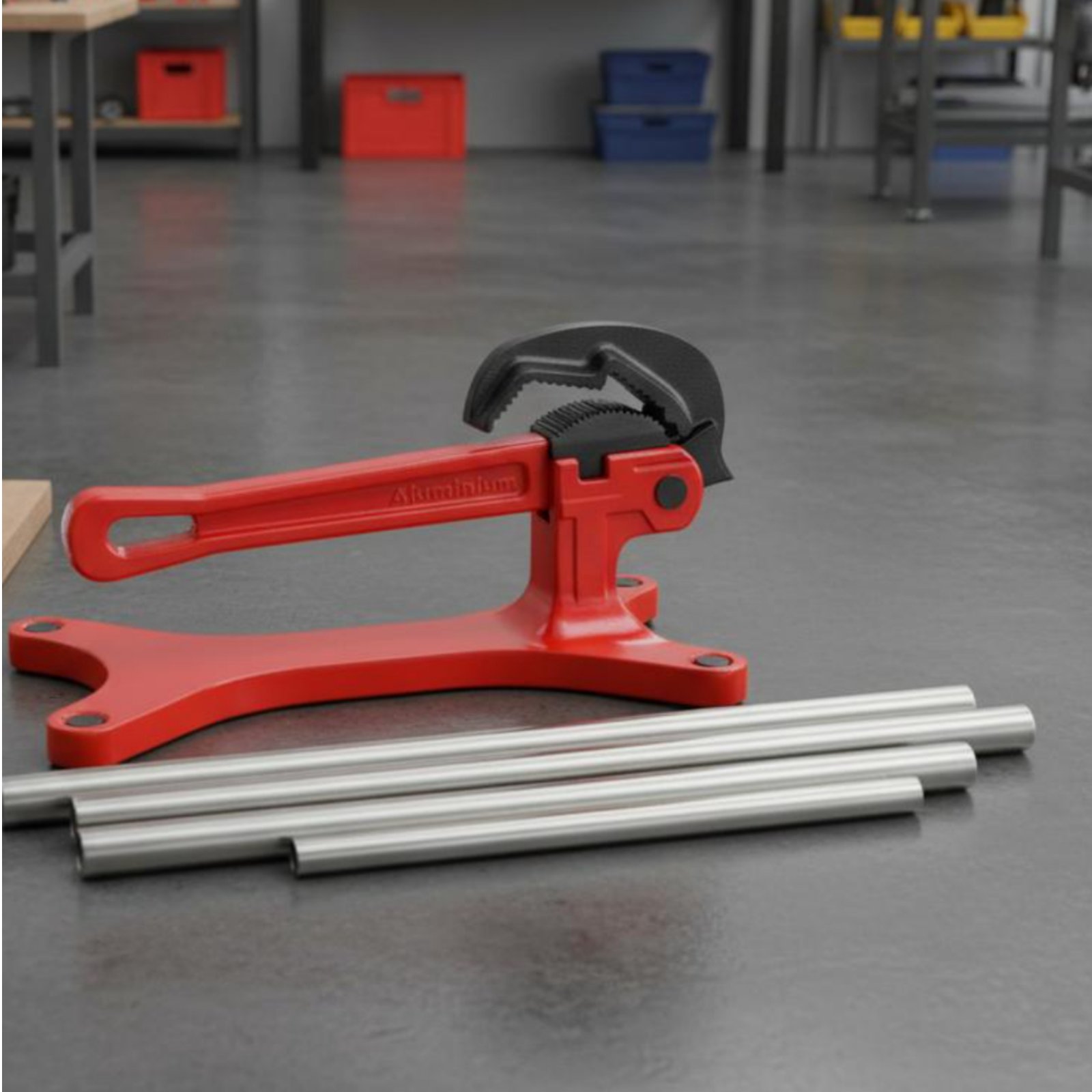 Yoke Pipe Vise Sturdy-Duty Por - Tools In The Workshop 评论和价格