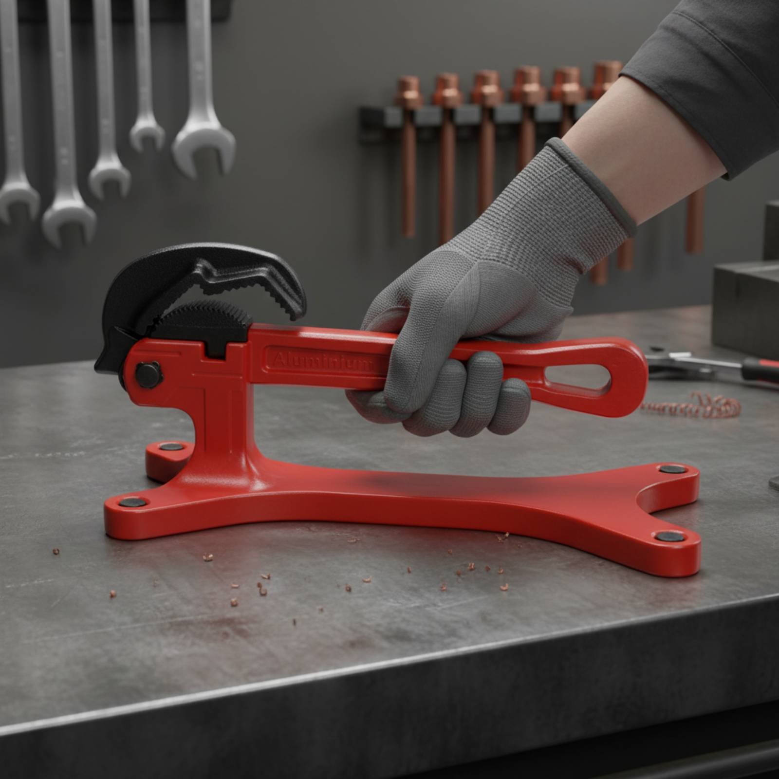 Self-Locking Pipe Wrench Porta - Tools In The Workshop 评论和价格
