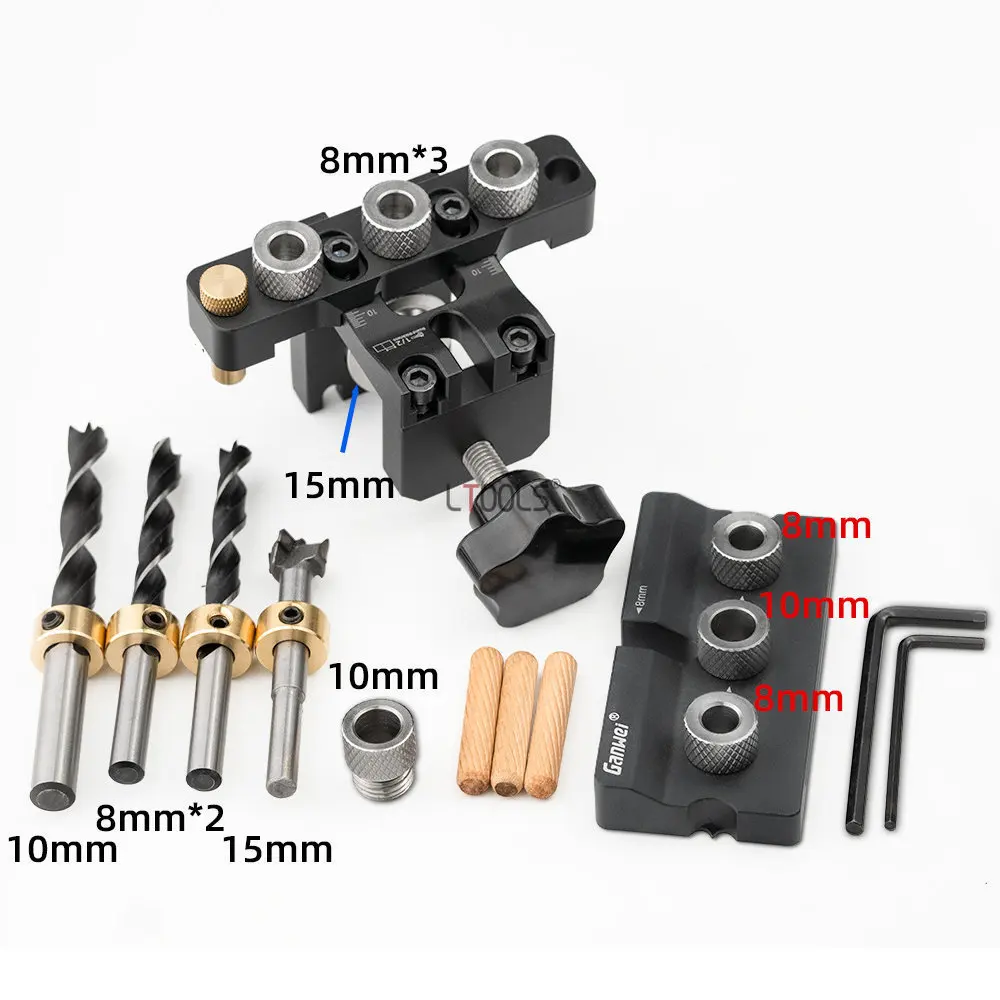 Precision Jig Dowel Cam Jig 3  - Dowel Jig Kit 评论和价格
