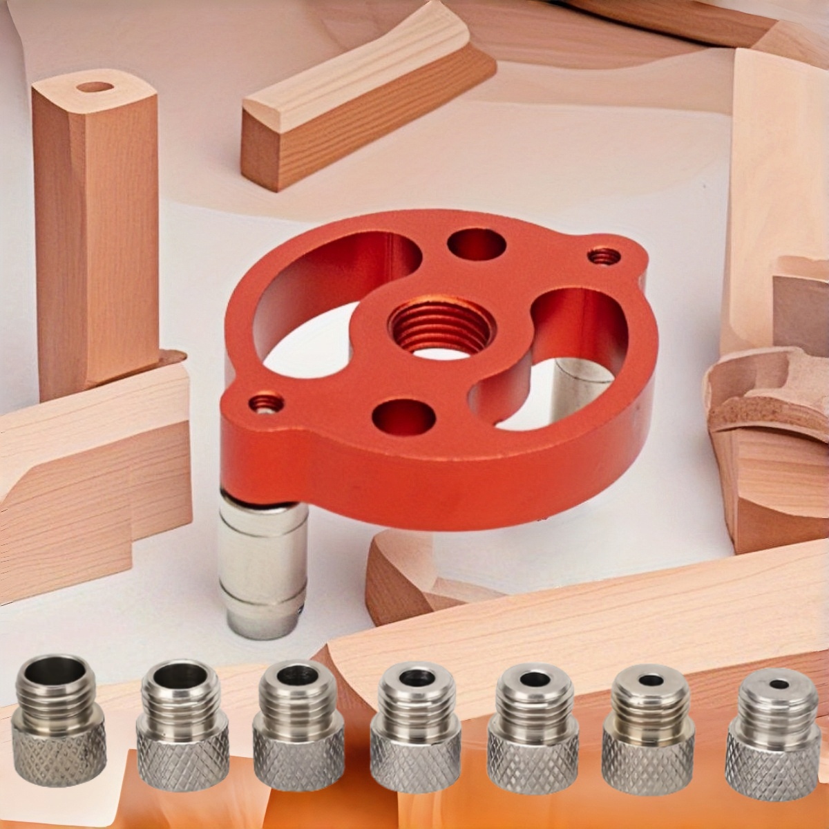 Aluminum Alloy Self Centering  - Dowel Jig Kit 评论和价格
