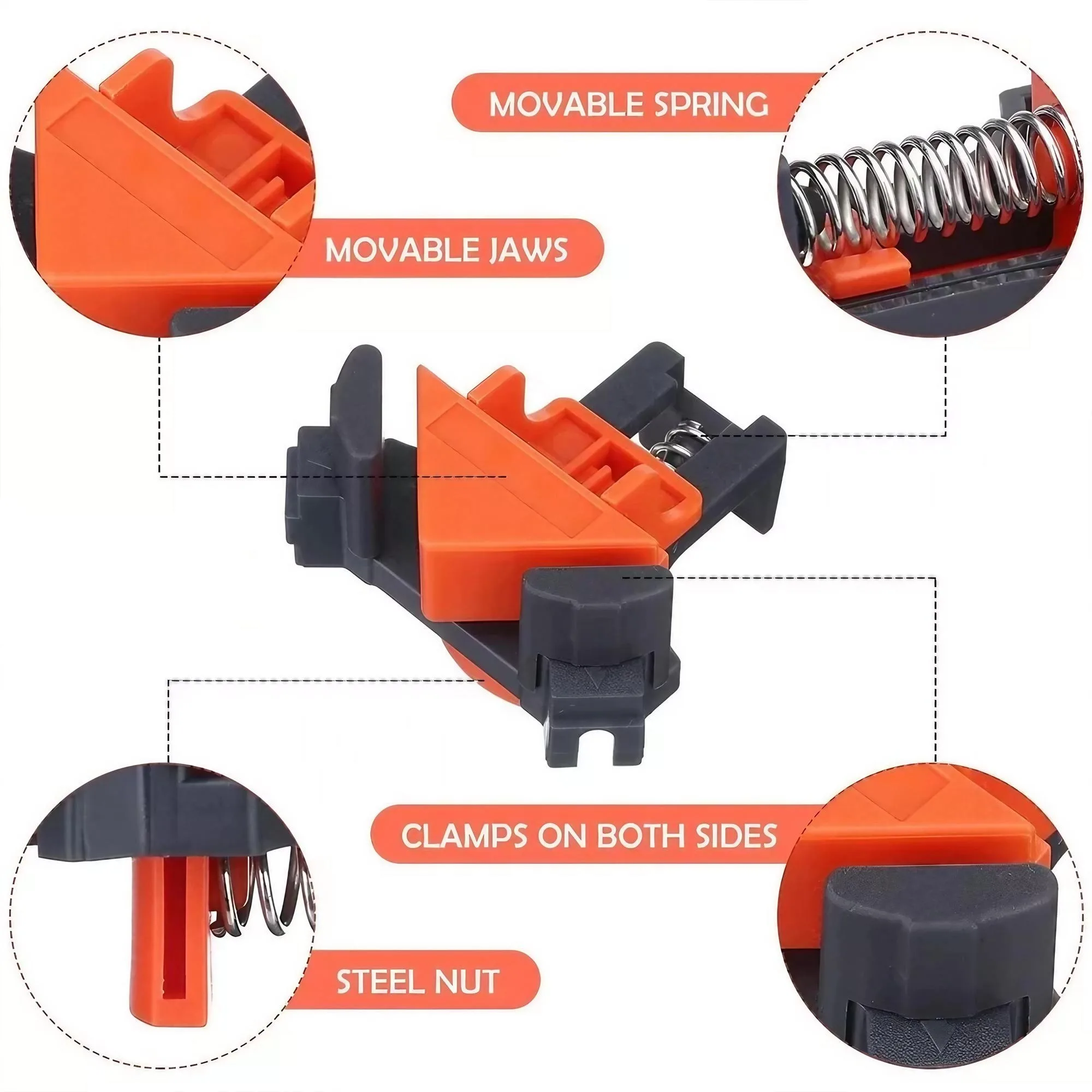Premium 90 Degree Right Angle  - Angle Clamp 90 评论和价格