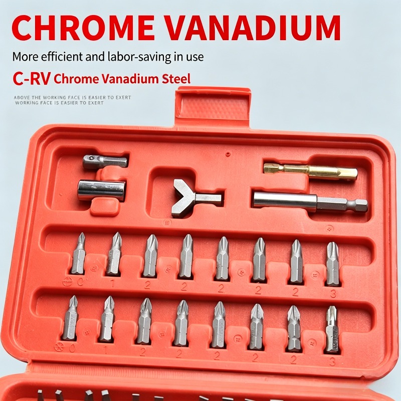 100PCS Screwdriver Bit Set, Ho - Workshop Use Tools 评论和价格