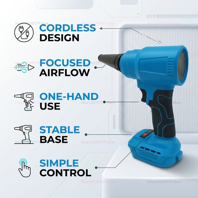 18V Brushless Cordless Air Dus - Workshop Tools Car 评论和价格