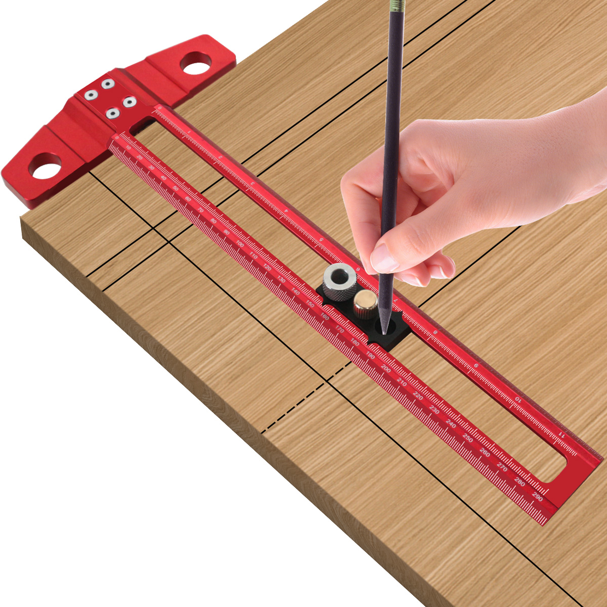 Woodworking 2 in 1 Drilling Po - Dowel Jig Kit 评论和价格