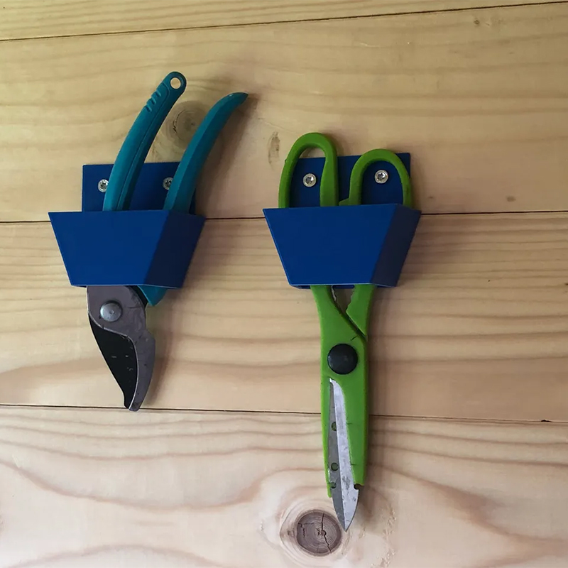 1pc Scissors Storage Rack Blue - Workshop Tools Wholesale 评论和价格