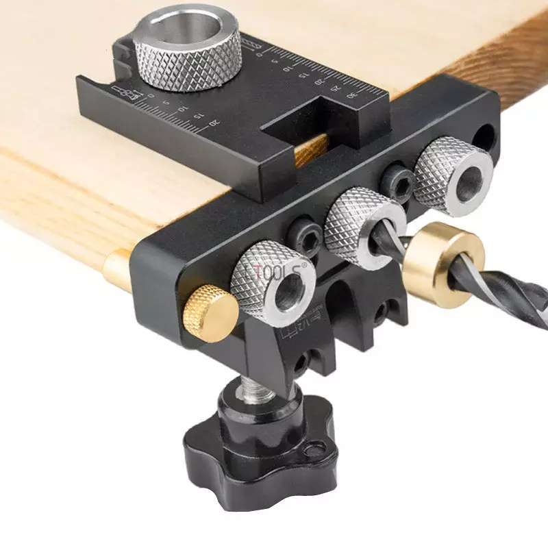 3 In1 Adjustable Doweling Jig  - Dowel Jig Kit 评论和价格