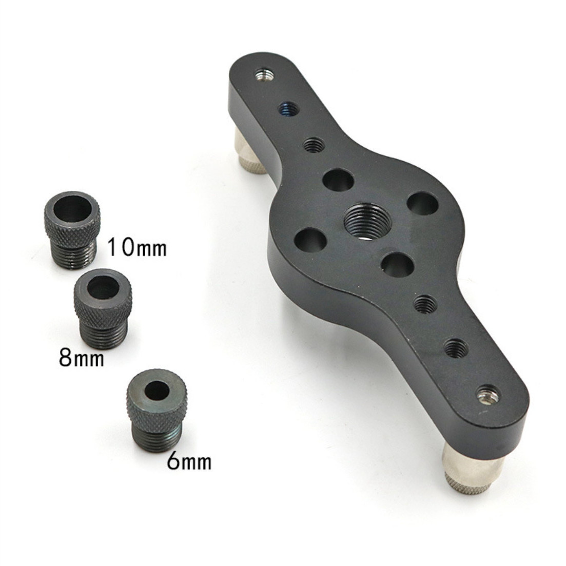 6/8/10mm Alloy Vertical Hole J - Dowel Jig Kit 评论和价格