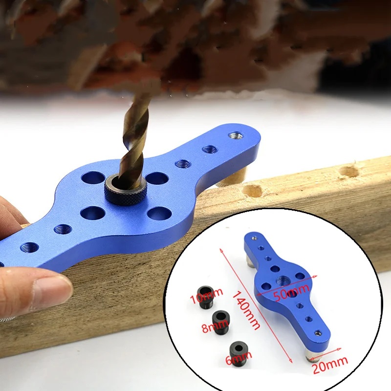 6/8/10mm Alloy Vertical Hole J - Dowel Jig Kit 评论和价格