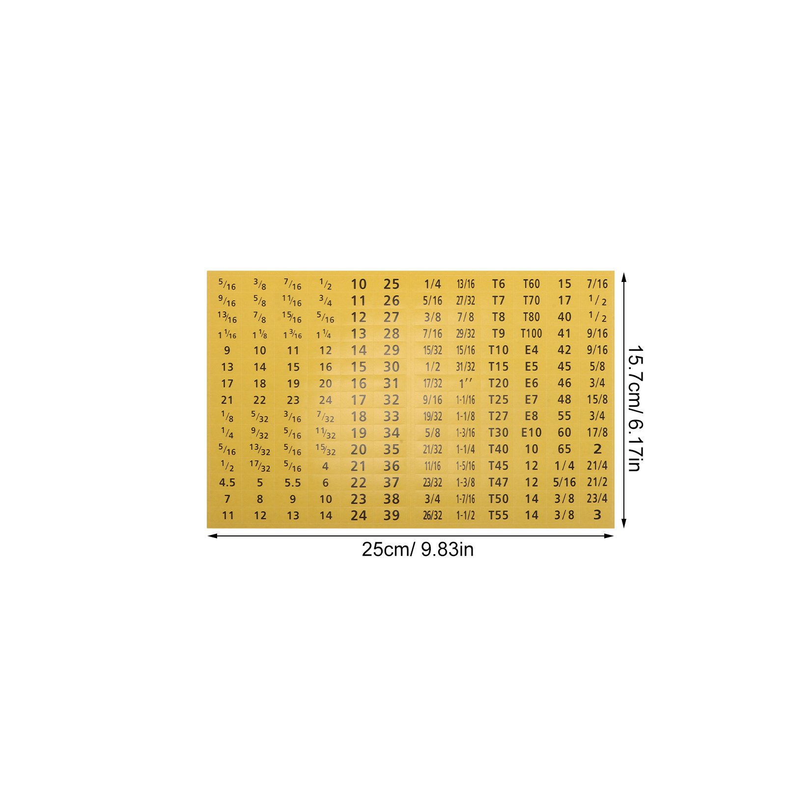 20Sheets Socket Wrench Sticker - Tools In The Workshop 评论和价格